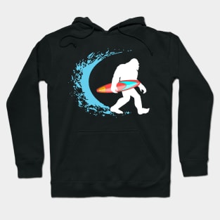 Bigfoot Surfing Hoodie